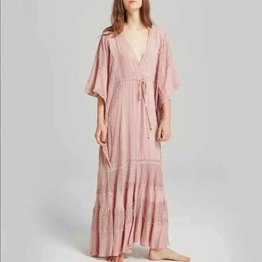 Rose Pearl Embroidered Bohemian